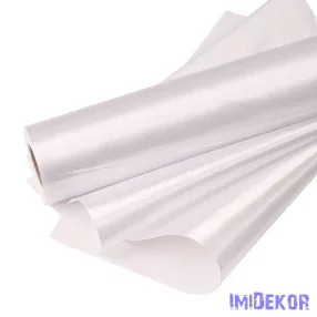 Szatén tekercs 23cm x 10m - Fehér