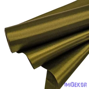 Szatén tekercs 23cm x 10m - Antik moha