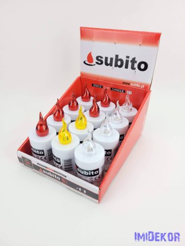 Subito S1 LED mécses 1200 órás 11 cm - Mix