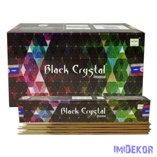 Satya maszala füstölő 15g - Black Crystal