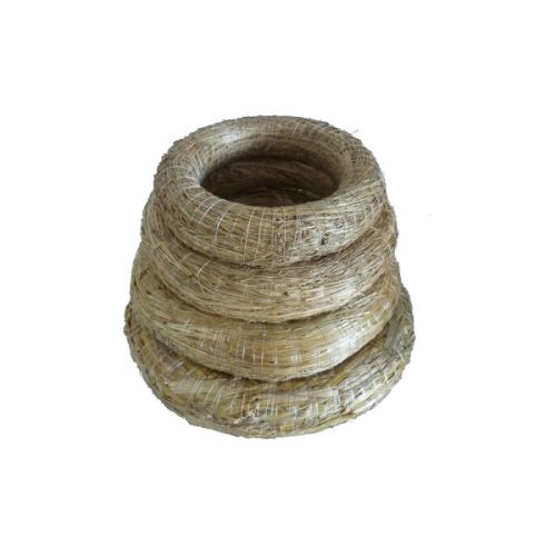 Szalma koszorú alap 25 cm