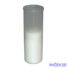 Mécsesbetét áttetsző poharas 17 cm / 160 g / 48 óra mécses betét TBS160