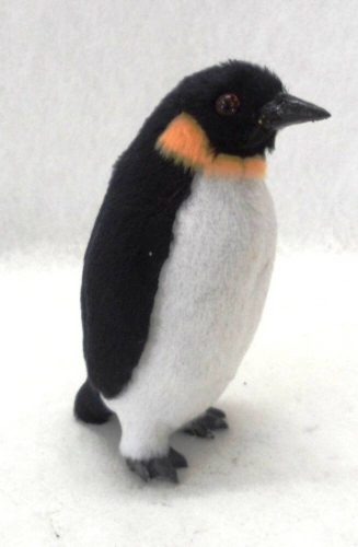 Pingvin karácsonyi téli figura 11 cm dekor