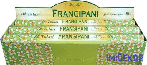 Tulasi hexa 20szál/doboz füstölő - Frangipani