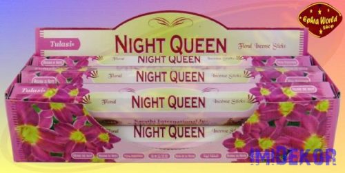 Tulasi hexa 20szál/doboz füstölő - Night Queen / Éjszaka királynője