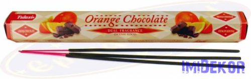 Tulasi hexa 20szál/doboz füstölő - Orange Chocolate / Narancs és Csokoládé