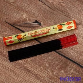   Tulasi hexa 20szál/doboz füstölő - Vanilla Orange / Vanília és Narancs