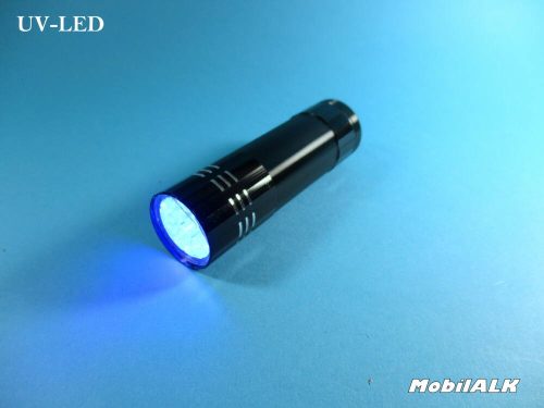 Érintő kijelző ragasztó UV ragasztó kötésre alkalmas UV lámpa ultraibolya kék fényű 9 db LED fekete