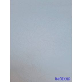 Vízhatlan mintás ív 70x100cm - Karcos Leveles - Fehér