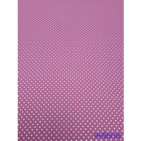 Vízhatlan mintás ív 70x100cm - Pici Pöttyös - Mályva