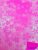 Vízhatlan mintás ív 70x100cm - Kis-Nagy Ötszirmú - Pink