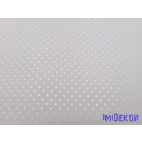 Vízhatlan mintás ív 70x100cm - Pici Pöttyös - Krém