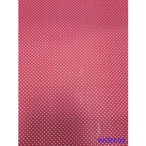 Vízhatlan mintás ív 70x100cm - Pici Pöttyös - Bordó