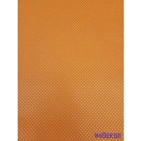   Vízhatlan mintás ív 70x100cm - Pici Pöttyös - Narancssárga
