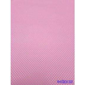   Vízhatlan mintás ív 70x100cm - Pici Pöttyös - Rózsaszín