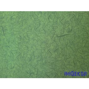 Vízhatlan mintás ív 70x100cm - Tollmintás - Mohazöld