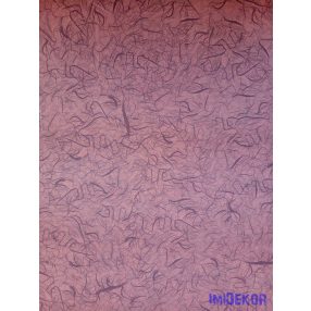   Vízhatlan mintás ív 70x100cm - Tollmintás - Sötét Barna