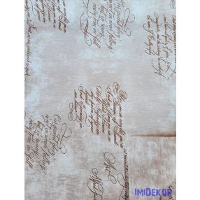 Vízhatlan mintás ív 70x100cm - Szövegmintás