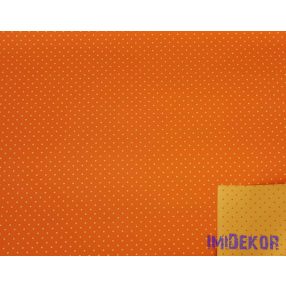   Vízhatlan mintás ív 70x100cm - Pöttyös Kétoldalú - Narancssárga-Napsárga