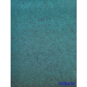 Vízhatlan mintás ív 70x100cm - Tollmintás - Méregzöld