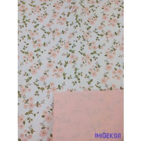 Vízhatlan mintás ív 70x100cm - Barackvirágos - Barack