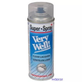   VERY WELL 400 ml dekorációs fújós spray - Színtelen Lakk