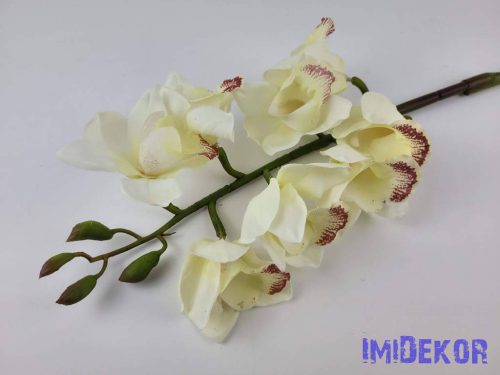 Gumi orchidea 8 fejes 88 cm - C