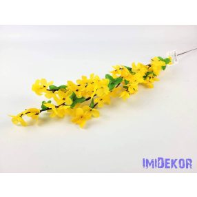 Aranyeső ág 68 cm szálas selyemvirág