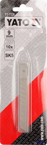 YATO Törhető penge 9 mm 10db/tubus