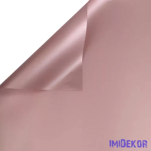 Selyemfényű fólia ív 53 x 53cm, 20db - Világos rose gold