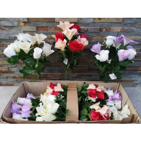 Selyemvirágok temetőbe