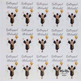 Ballagási matricák